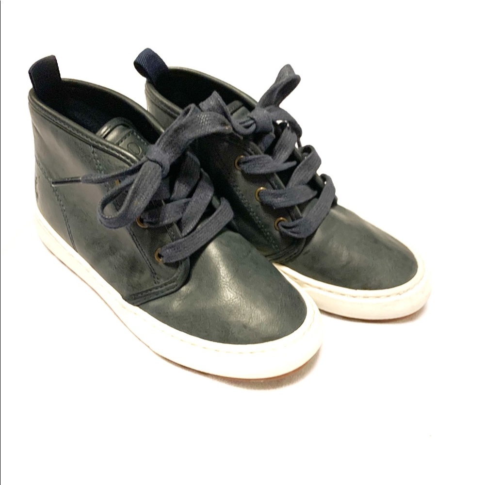 POLO Ralph Lauren Blue Lace Up Bootie Boy Shoe-13